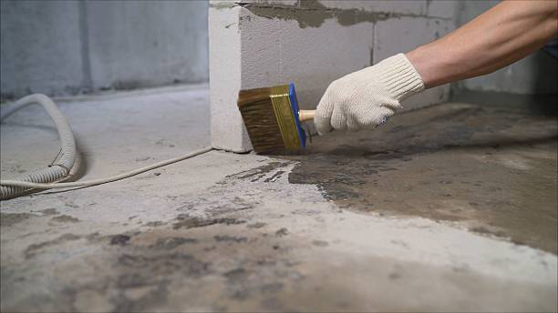 Crawl space vapor barrier installation in Bath, MI